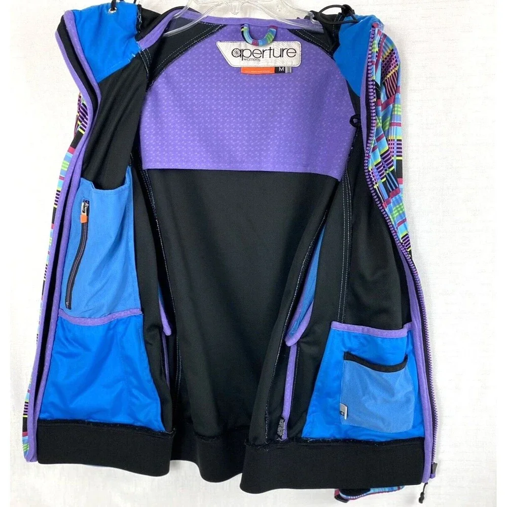 Aperture Snowboard Jacket Womens Medium Ski Winter Snow Warm Multicolor - Picture 9 of 16